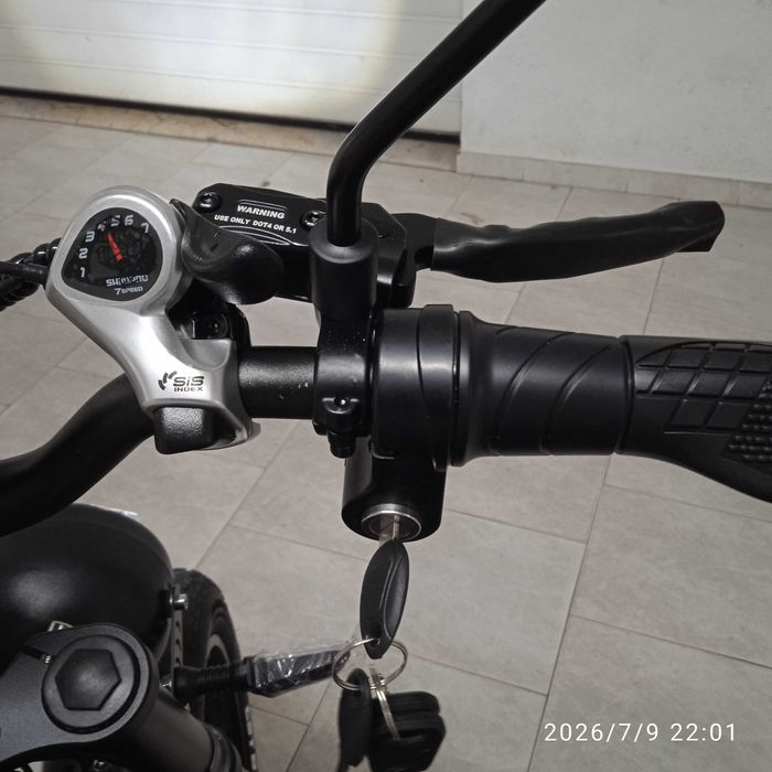 Aproveite - Bicicleta elétrica nova, 2000 W - 40 Ah, 52 V.