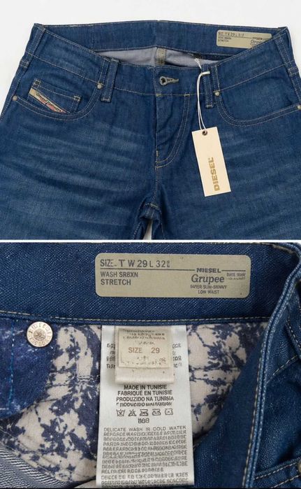 Продам жіночі джинси Diesel Grupee Super Slim-Skinny