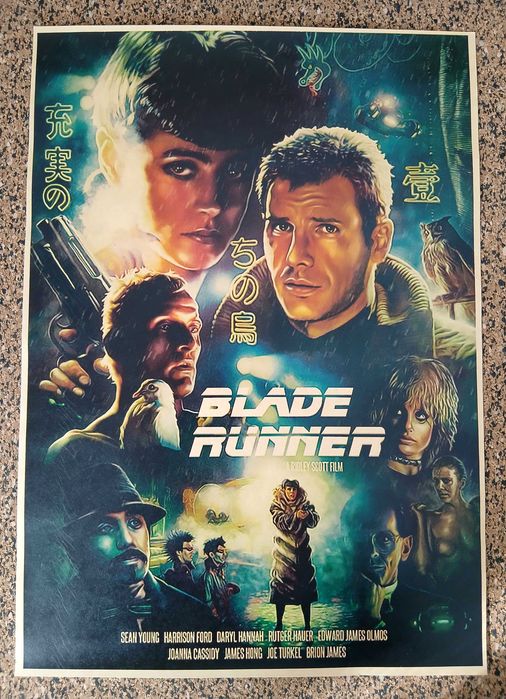 Poster - Blade Runner (papel kraft 30x42 cm)