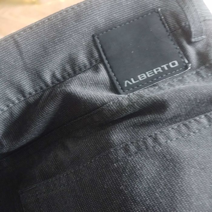 Spodnie eleganckie Alberto wloskie pas 90-92