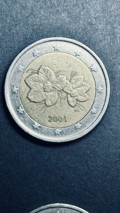 Moedas de 2 euros colecionáveis/com erros/raras(ler descrição)
