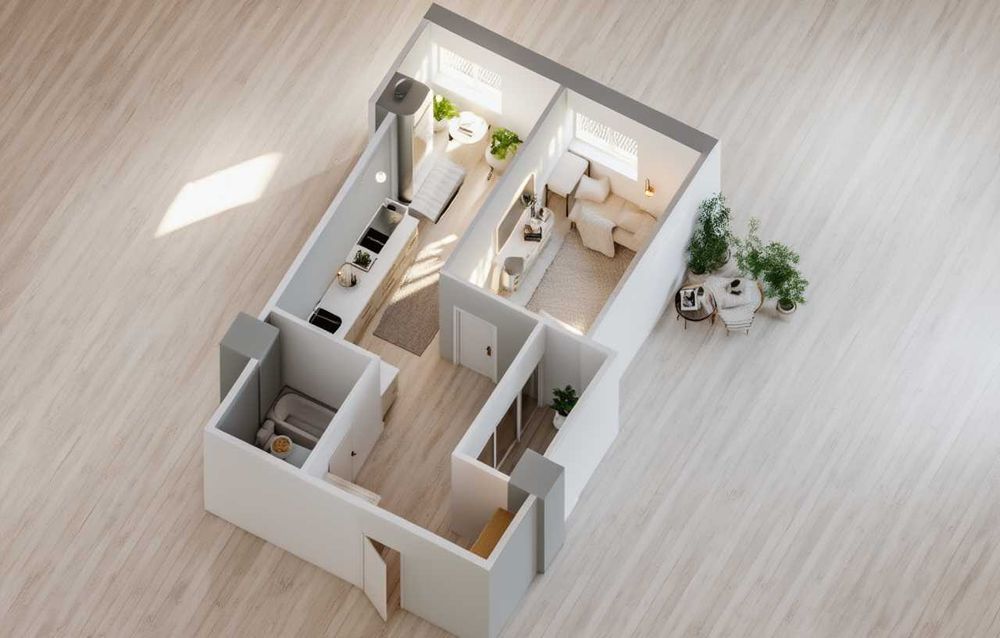 Продам 2х ком квартира под инвестицию в ЖК Центральный р-н  Парк Глобы