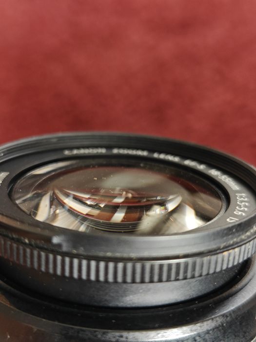 Obiektyw Canon 18-55 + filtr UV