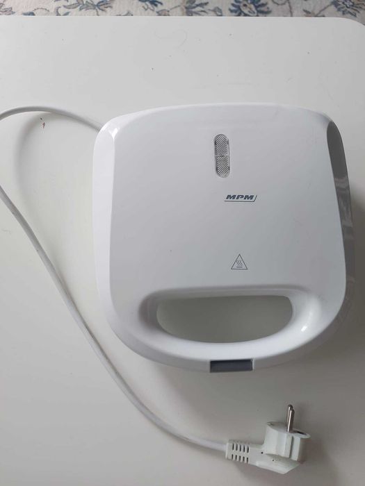 Opiekacz do kanapek toster MPM MOP-27 biały 750W OKAZJA!