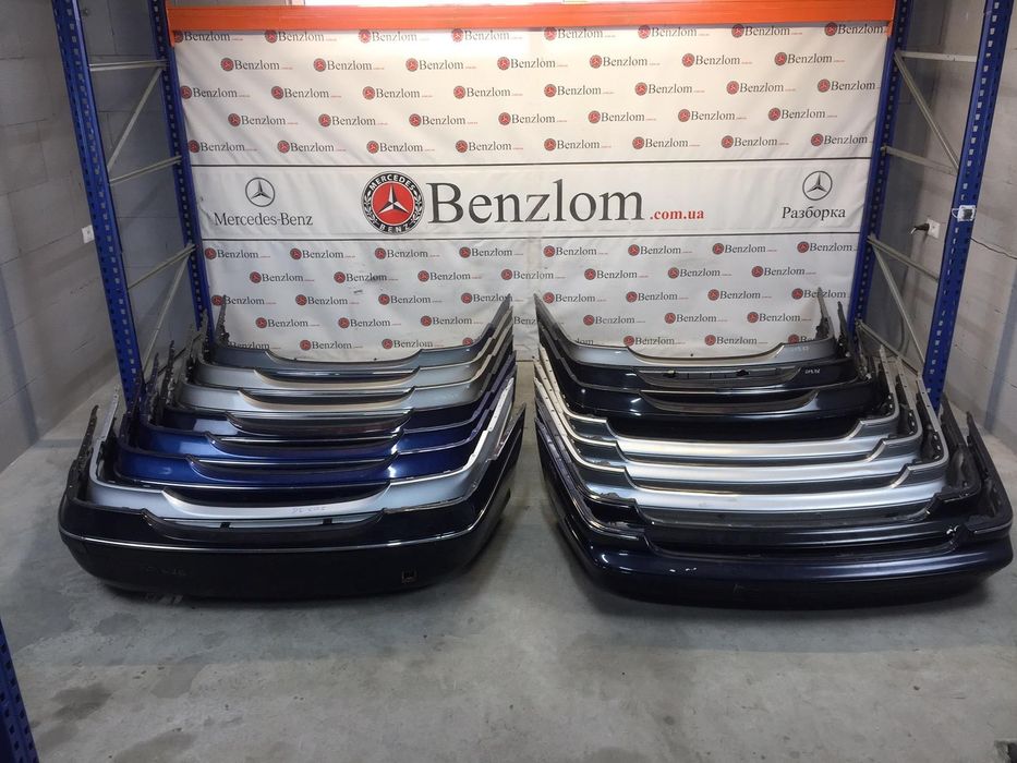 Бампер задній задний Mercedes W202 203 208 209 204 211 передний капот