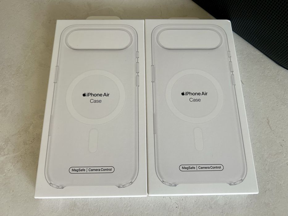 Nowe , 100% oryginalne Etui APPLE Case z MagSafe do iPhone Air - przezroczyste / Szron / Futerał Plecy Plecki