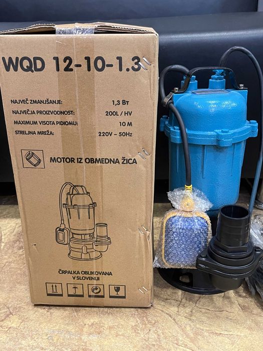 Фекальный насос с измельчителем VODOMET 1.3 кВт СЛОВЕНИЯ