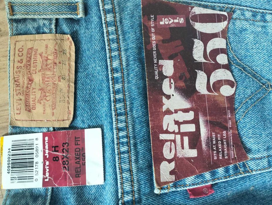 Jeansy Levi's 550 Relaxed Fit