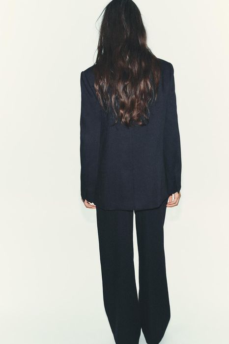 Костюм класичний жіночий прямого крою на ґудзиках Зара Zara S оригінал