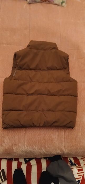 Colete Acolchoado Bershka Castanho