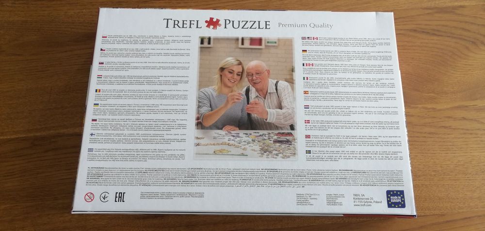 Puzzle Trefl Vernazza o zmroku 2000 kompletne
