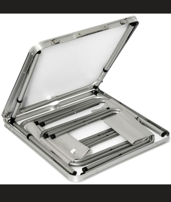 Комплект туристический раскладной стол для пикника и 4 стула в чемодан