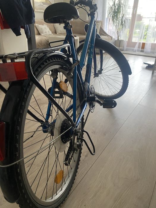 Rower Shimano niebieski