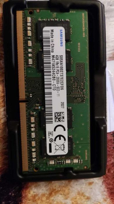 Оперативная память 2x4 гб DDR4 Samsung 2666