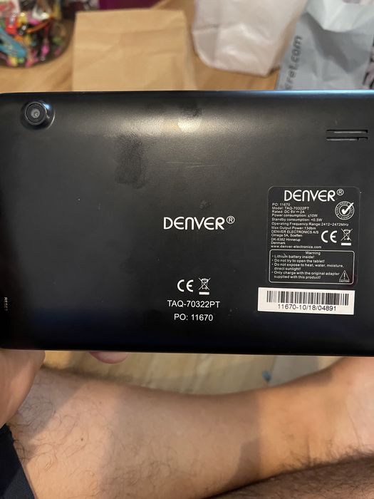 Denver Tablet 7" 8 GB + 1 GB RAM, Android 8.1, Wi-Fi64751806483970122
