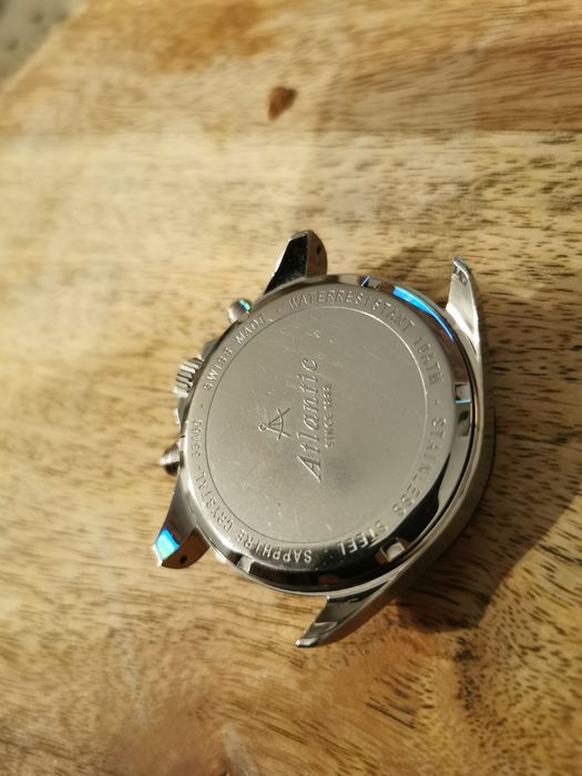 Zegarek męski Swiss Made Atlantic Worldmaster Big Date Chronograph Set