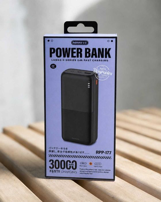 Повербанк Remax RPP-177 30000 mAh 2.4A  power bank Без передоплат