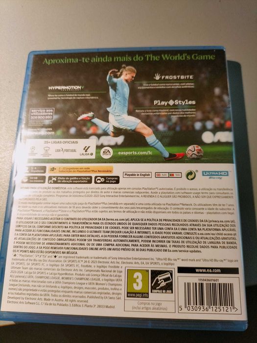 FC 24- PS5 (novo praticamente)