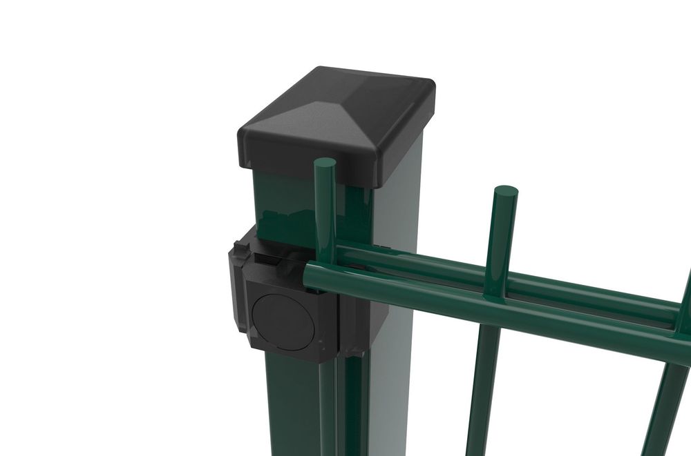 Panel ogrodzeniowy 2D mata 163 cm RAL6005 zielony ocynk drut 6/5/6