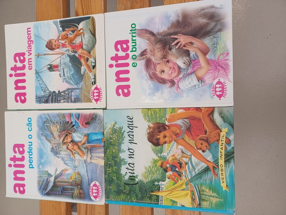 Livros infantis Anita