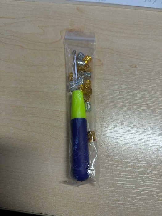 Włosy do warkoczy / przedłużania – ombre blond – 7 sztuk 70cm