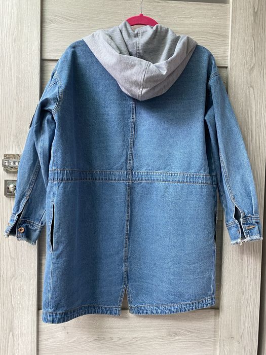 płaszcz jeansowy Sinsay roz. XS/S oversize