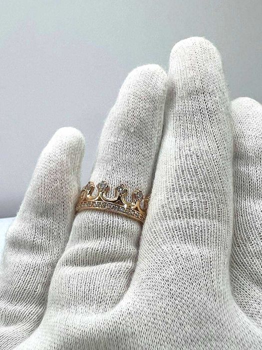 Каблучка золото 585*