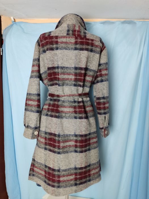 Kurtka koszulowa nowa , płaszcz w kratkę M/L od Igły i Fantazji