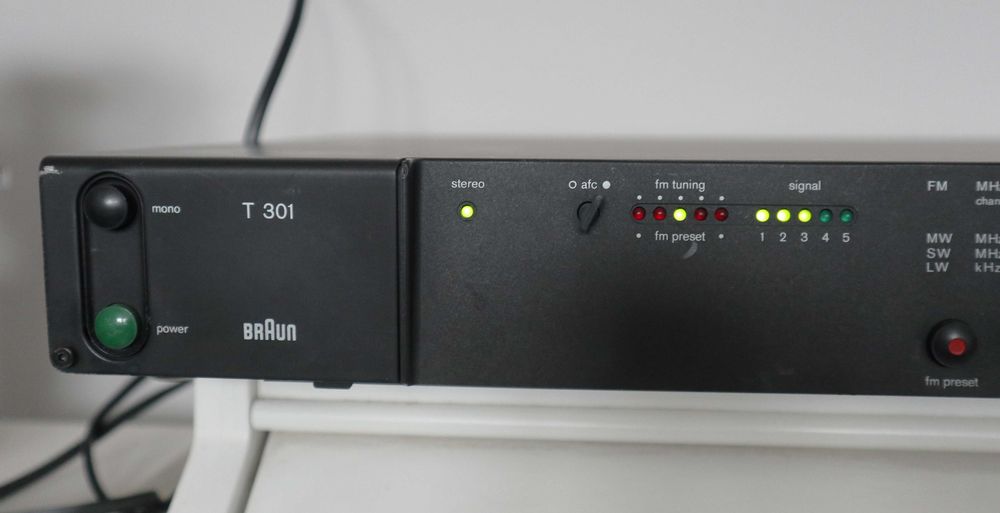 Тюнер Фм приёмник BRAUN T-301 Braun TS 501 Германия