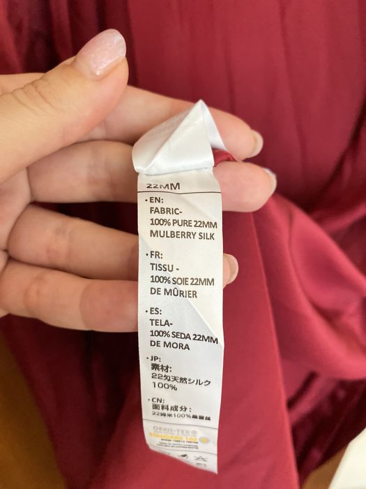 Халат із натурального шовку LILYSILK