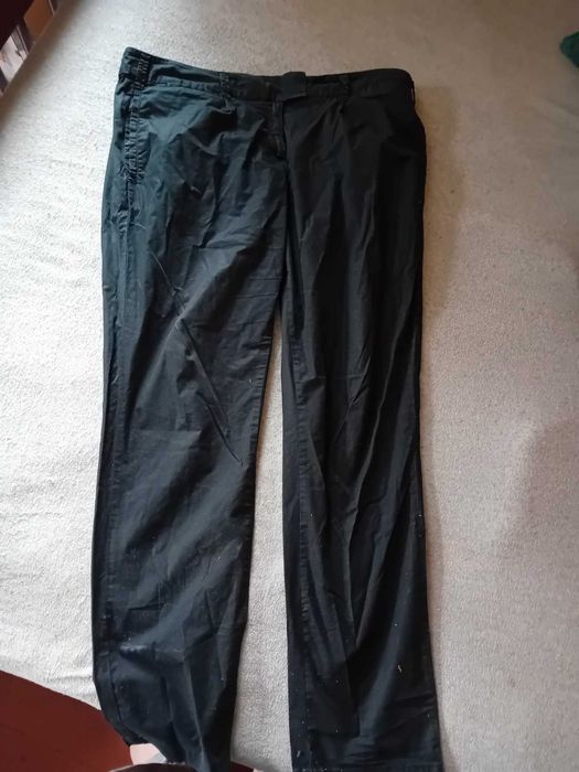 Czarne Spodnie Puma Regular Fit Rozmiar 42 XL Sportlifestyle Vintage