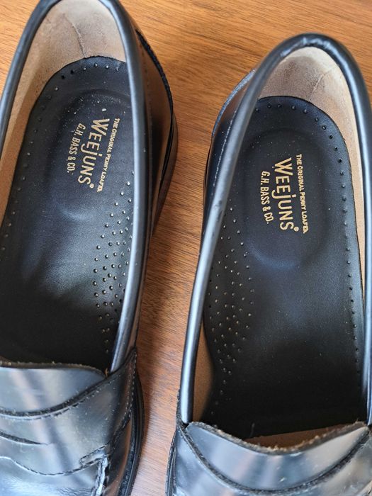 Bass Weejuns Logan 44 pretos