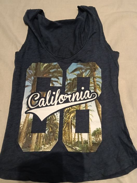 Granatowy top Sisley rozm.XS