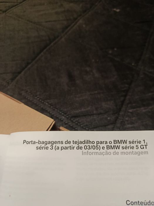 Barras de Tejadilho originais BMW