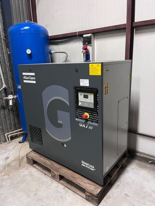 Sprężarka śrubowa Atlas Copco GA 7 FF