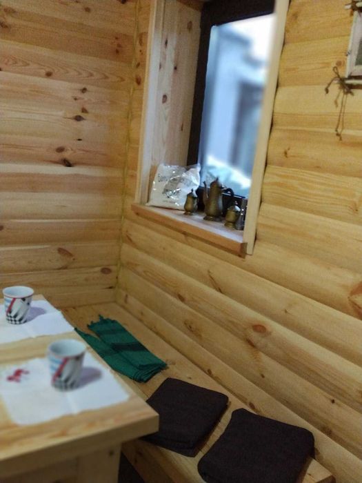 Лазня на дровах сімейна