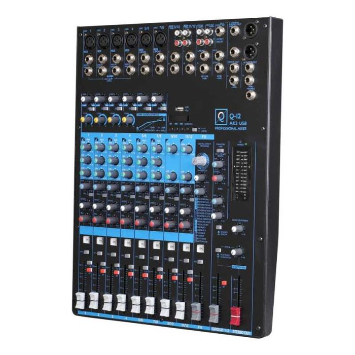 Mesa Mistura OQAN - MIXER Q12 MK2 USB(Nova)