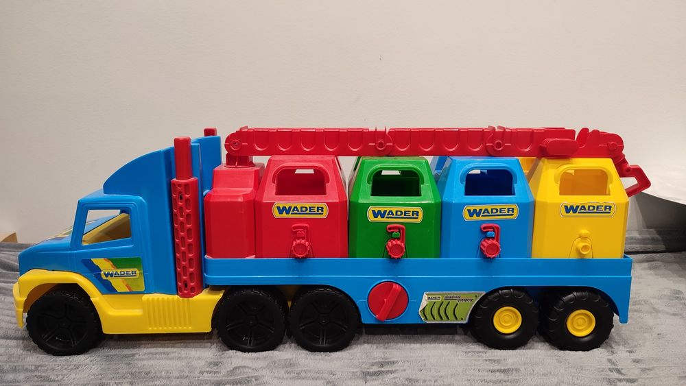 Samochód śmieciarka WADER
