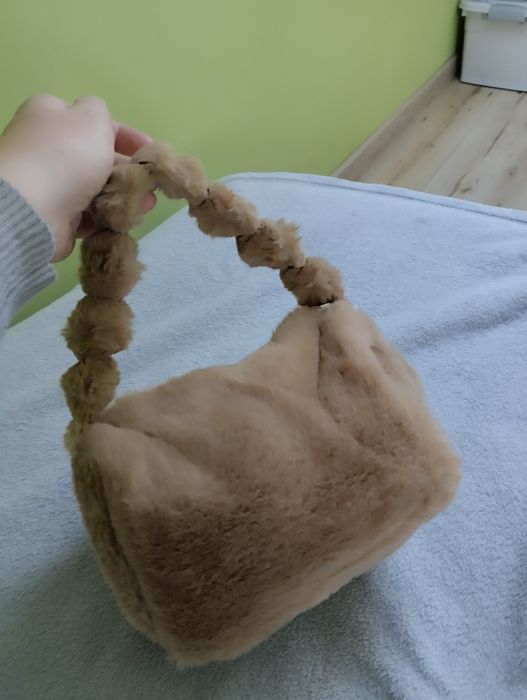 Kosmetyczka nowa jak torebka brązowa