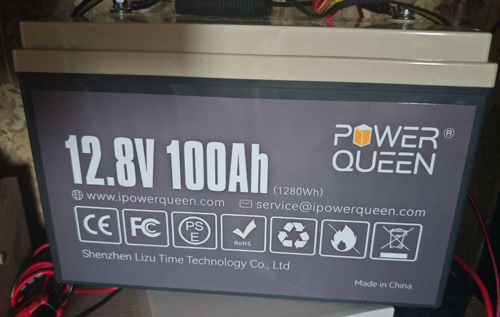 Аккумулятор Lifepo4 Power Queen 100ah