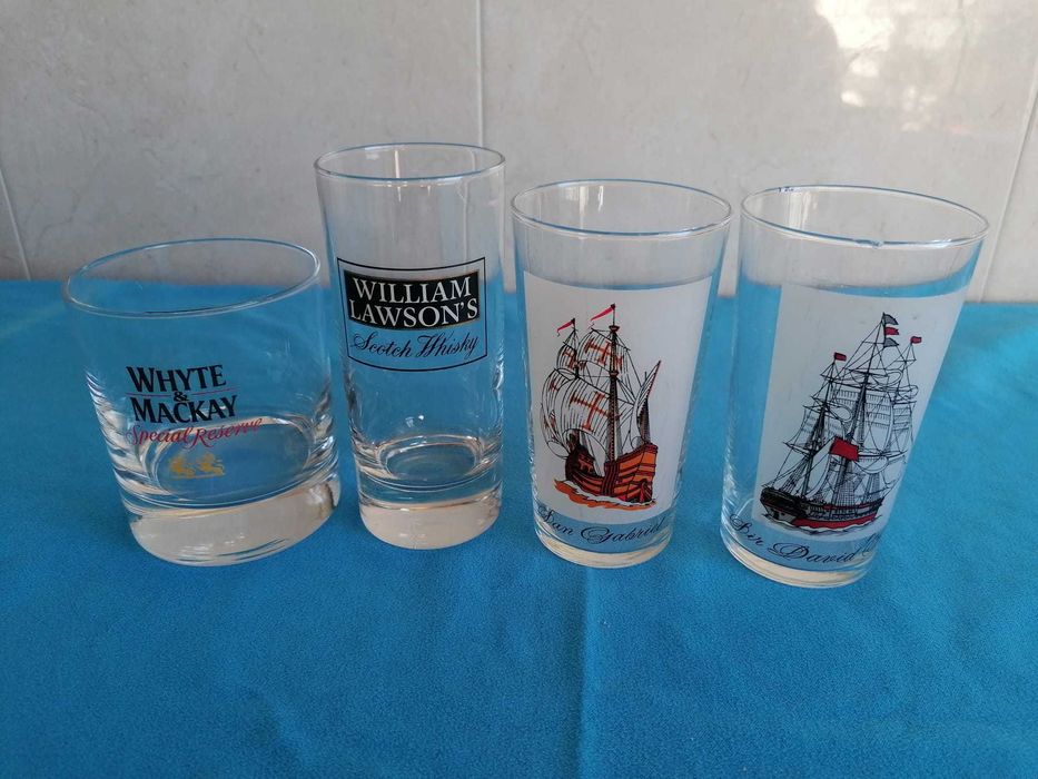 Copos Whisky diversos