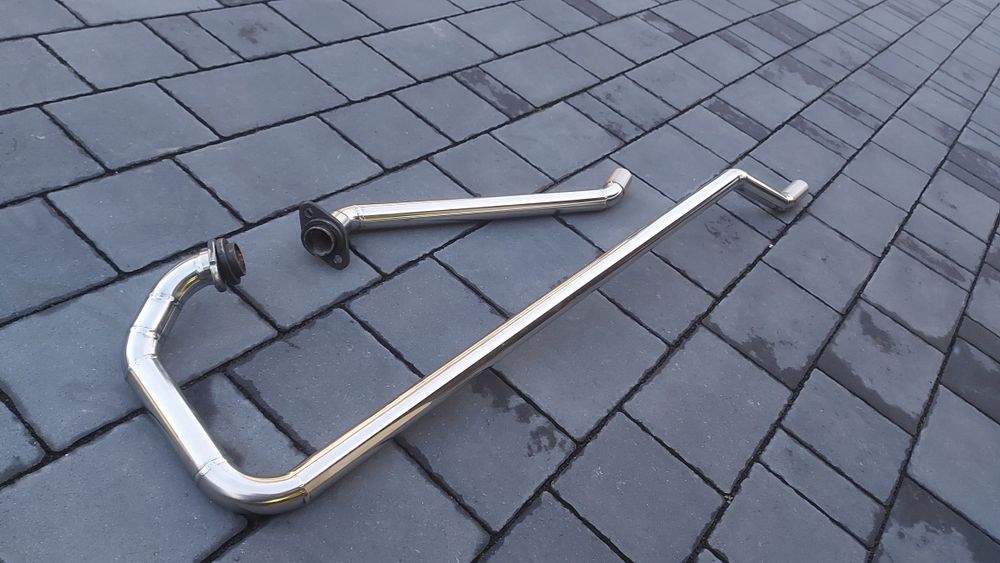 Kolektory Quad Kawasaki Brute Force KVF 750 INOX, Stal nierdzewna