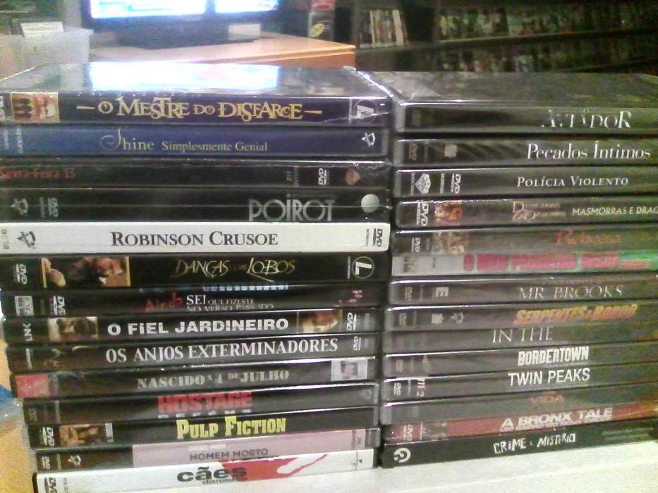 Grande lote de dvd's novos