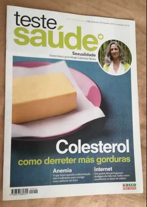 10 revistas TESTE SAÚDE da DECO LOTE 2