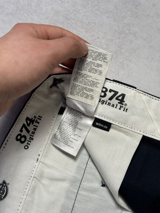 Брюки чинос Dickies 874 чоловічі темно сині оригінал мужские чиносы