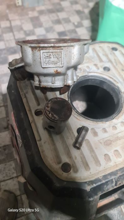 Cilindro original   e piston moto 50cc motor am6