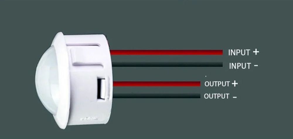 Датчик движения 12 вольт инфракрасный pir