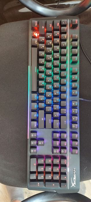 Ігрова механічна клавіатура HyperX Alloy MKW100.