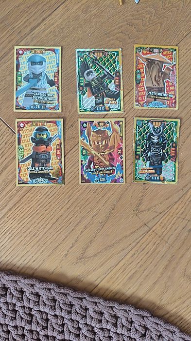 31 kart z LEGO Ninjago