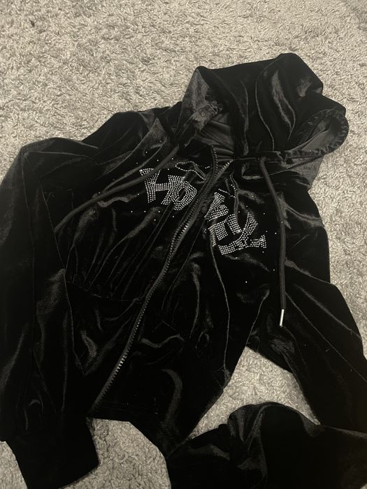 Кофта чорна з блискітками